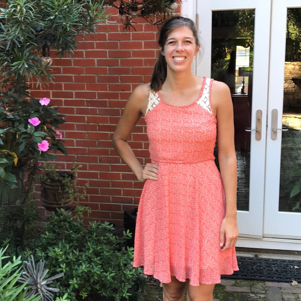 Summer Dress with Lace Detail